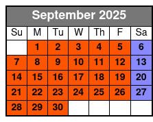 Fort Lauderdale Kayak Rental September Schedule