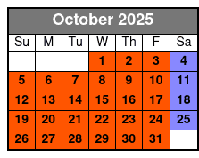 Fort Lauderdale Kayak Rental October Schedule