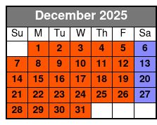 Fort Lauderdale Kayak Rental December Schedule