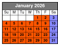 Fort Lauderdale Kayak Rental January Schedule