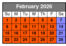 Fort Lauderdale Kayak Rental February Schedule