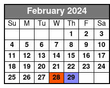 Default February Schedule