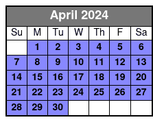 Default April Schedule