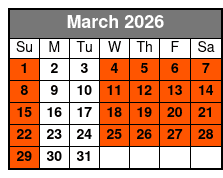 Reef Snorkel & Ocean Paddle Adventure in Fort Lauderdale Beach March Schedule