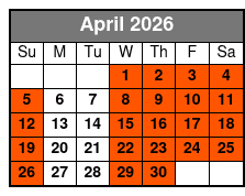 Reef Snorkel & Ocean Paddle Adventure in Fort Lauderdale Beach April Schedule