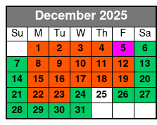 2-Hour Parasailing Adventure in Fort Lauderdale December Schedule