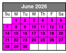 2-Hour Parasailing Adventure in Fort Lauderdale June Schedule