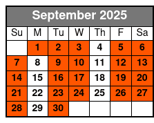 Miami/Fort Lauderdale: Bimini Bahamas Day Trip by Ferry September Schedule