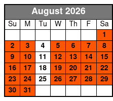 B Square Burgers Meeting Point August Schedule