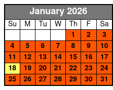 Sandbar Splash and Yacht Tour in Fort Lauderdale January Schedule