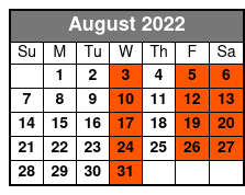 Nags Head Kayak Tour: Nags Head Kayak Tour 18:00 August Schedule