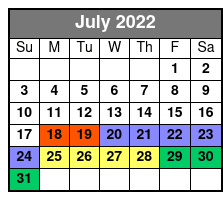Kitty Hawk Small-Group Outer Banks Surf Lesson July Schedule