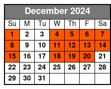 Railyar Sip, Savor, & History December Schedule