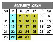 Escape Game Epic 60-Minute Adventures in San Antonio January Schedule
