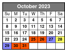 Texas Selfie Museum, All Day VIP Pass October Schedule