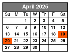 Walking Tour Along the San Antonio Riverwalk And Around Downtown April Schedule