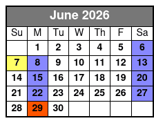 Walking Tour Along the San Antonio Riverwalk And Around Downtown June Schedule