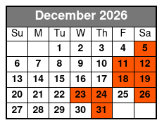 Walking Tour Along the San Antonio Riverwalk And Around Downtown December Schedule