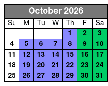 San Antonio's Ultimate Ghost and Murder Walking Guided Tour October Schedule