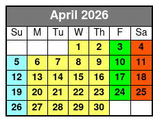 Horror on Hallows Eve April Schedule