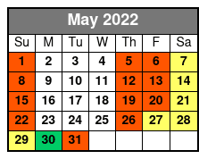 SeaWorld Single Day Ticket May Schedule