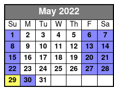 Seaworld San Antonio & Aquatica San Antonio 2 Day Flex Ticket May Schedule