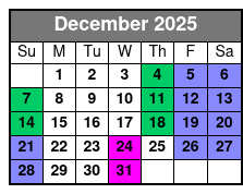 Hopscotch Tickets December Schedule