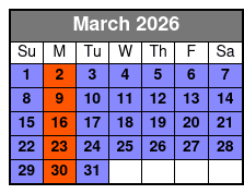 The Magic Saloon Immersive Experience and Show Ticket March Schedule