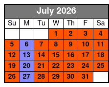 The Magic Saloon Immersive Experience and Show Ticket July Schedule