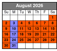 The Magic Saloon Immersive Experience and Show Ticket August Schedule