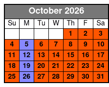 The Magic Saloon Immersive Experience and Show Ticket October Schedule