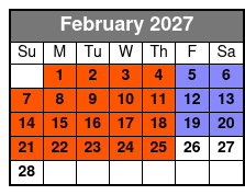 The Magic Saloon Immersive Experience and Show Ticket February Schedule