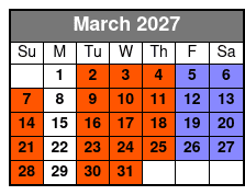 The Magic Saloon Immersive Experience and Show Ticket March Schedule