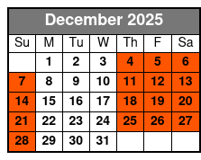 Alamo and More Helicopter Tour - San Antonio December Schedule