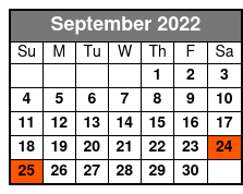 Aquatica San Antonio Single Day Ticket September Schedule