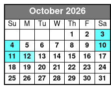 Aquatica San Antonio Single Day Ticket October Schedule