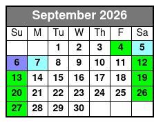 Aquatica San Antonio September Schedule