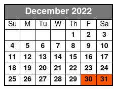 San Antonio Aquarium December Schedule
