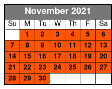 San Antonio Explorer Pass 4 Attraction Combo November Schedule