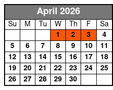 Ripley's Believe It Or Not! San Antonio: Entry Ticket April Schedule