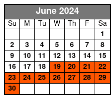 2-Choice Pass June Schedule