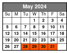 3-Choice Pass May Schedule