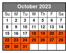 Super Pass October Schedule