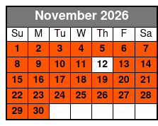 Half-Day Morning City Tour of Historic San Antonio November Schedule