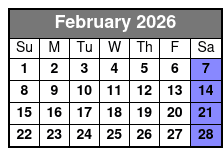 Ranger Creek Brewstillery Tour February Schedule