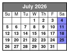 Ranger Creek Brewstillery Tour July Schedule