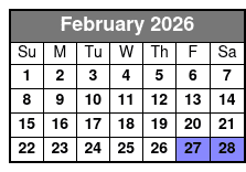 Haunted San Antonio Booze and Boos Ghost Walking Tour February Schedule