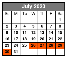 48-Hour San Antonio Hop-on Hop-off Plus Museum of Art Admission July Schedule