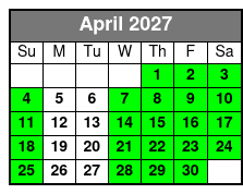 San Antonio Indoor Skydiving Admission with 2 Flights & Personalized Certificate April Schedule