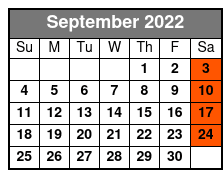 San Antonio to Fredericksburg Wine Tour with Italian Meal September Schedule